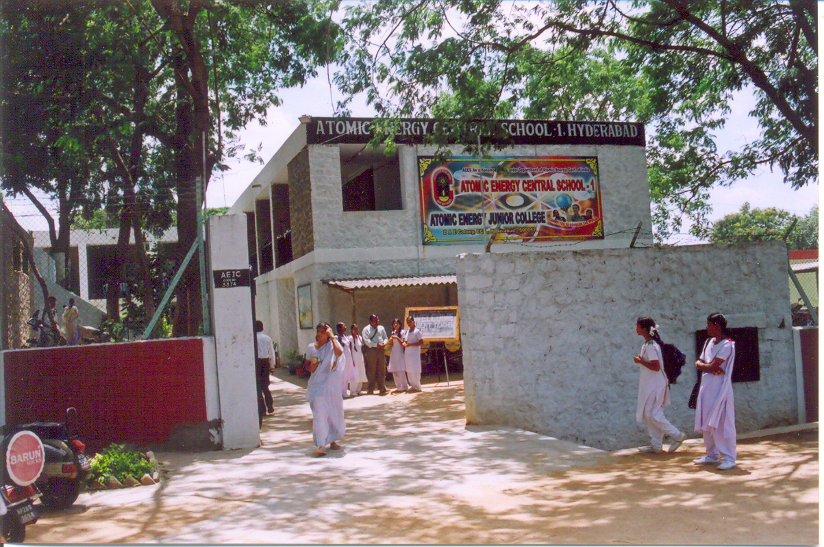 The Entrance view of Atomic Energy Central School-1/Atomic Energy Junior college, HYDERABAD
